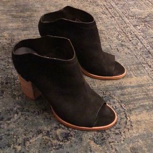 Dolce Vita Open Toe Ankle Booties